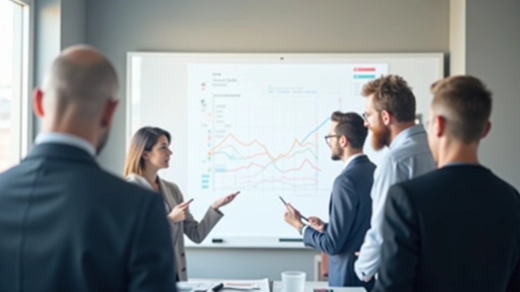 Unternehmenswachstum visualisiert als flexibles Kurven-Diagramm mit Anpassungspunkten, modernes Business-Setting