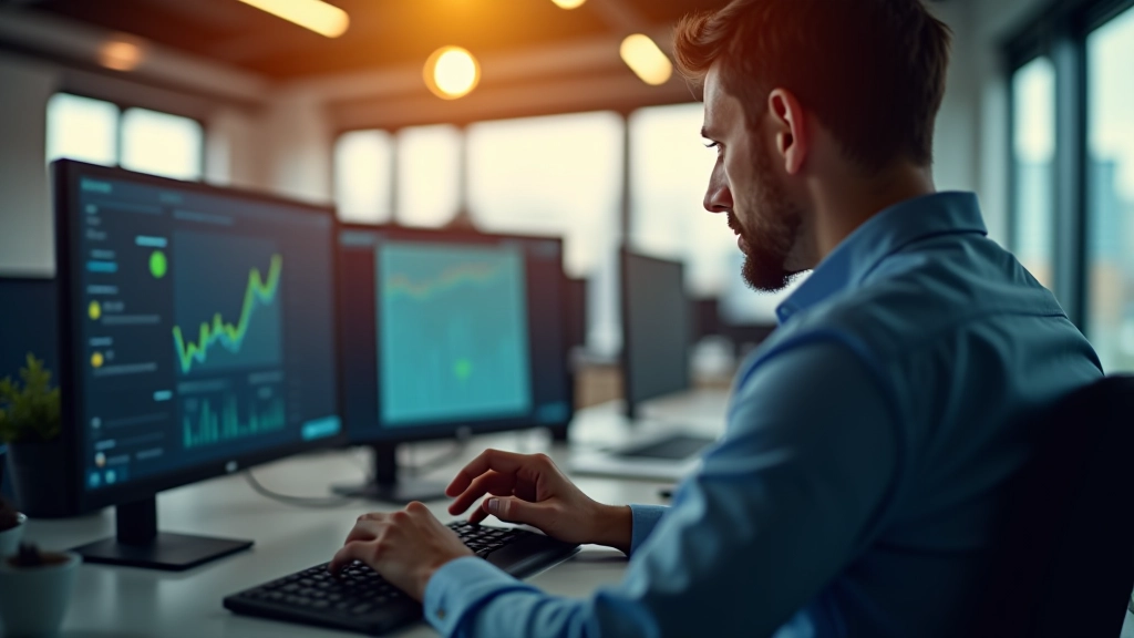 Finanzielle Analyse und Strategieplanung in unserem Büro